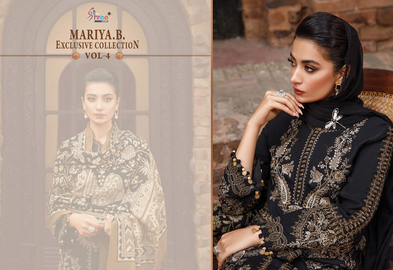 Maria B Exclusive Collection Vol 4 Printed Casual Wear Wholesale Pakistani Salwar Suits